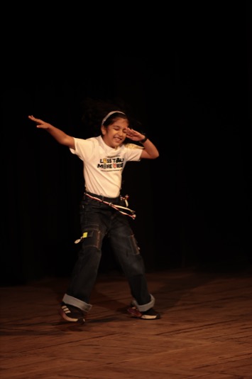 Child performing solo dance — Dance Wizards category